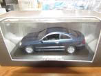 Minichamps Mercedes CLK bleue foncé 1/43, Ophalen of Verzenden, Nieuw, Auto, MiniChamps