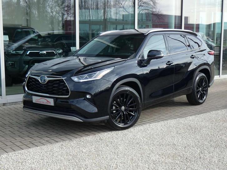 Toyota highlander Hybrid AWD Premium Plus 7PL +Trekhaak +PAN, Auto's, Toyota, Bedrijf, Te koop, Highlander, 360° camera, 4x4, Adaptive Cruise Control