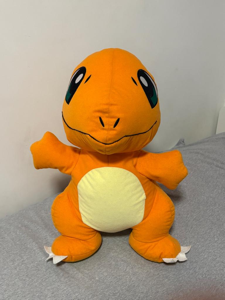 Grande peluche salameche Pokémon Charmander, Pokémon, Enlèvement, Comme neuf, Moyen (20 à 80 cm)