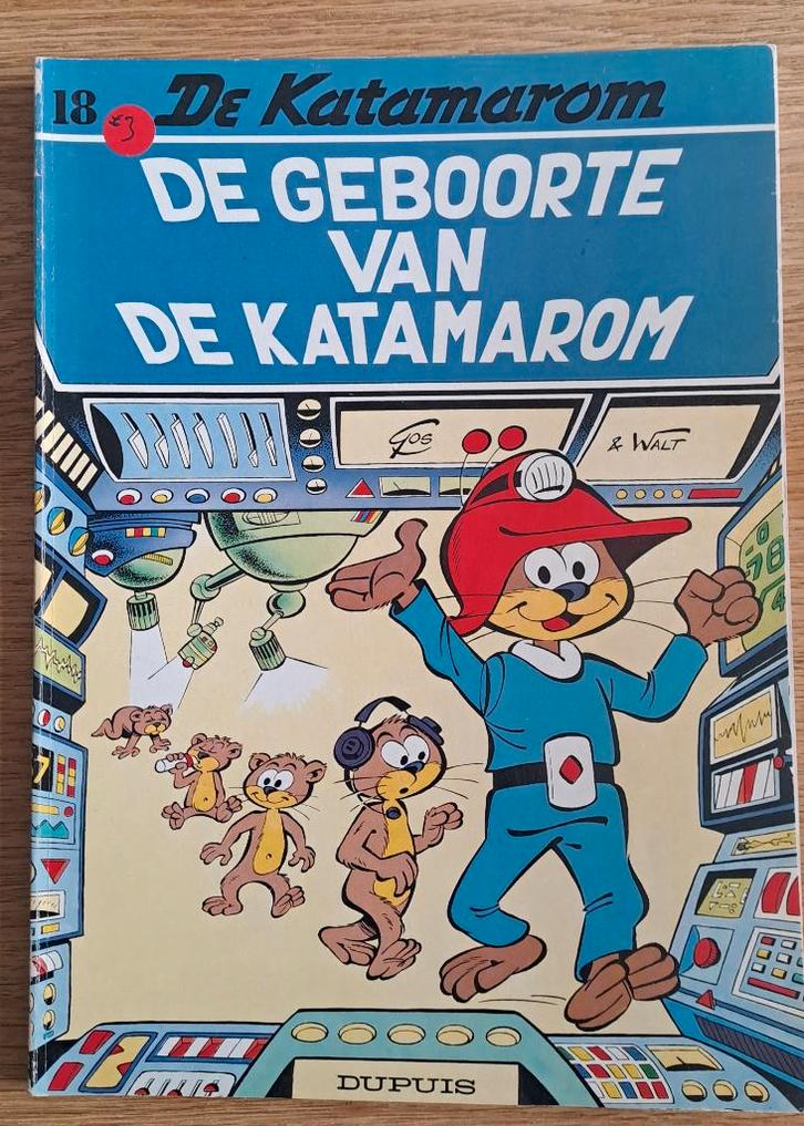 18 - De Katamarom - De Geboorte van de katamarom, Boeken, Stripverhalen, Gelezen, Eén stripboek, Ophalen of Verzenden