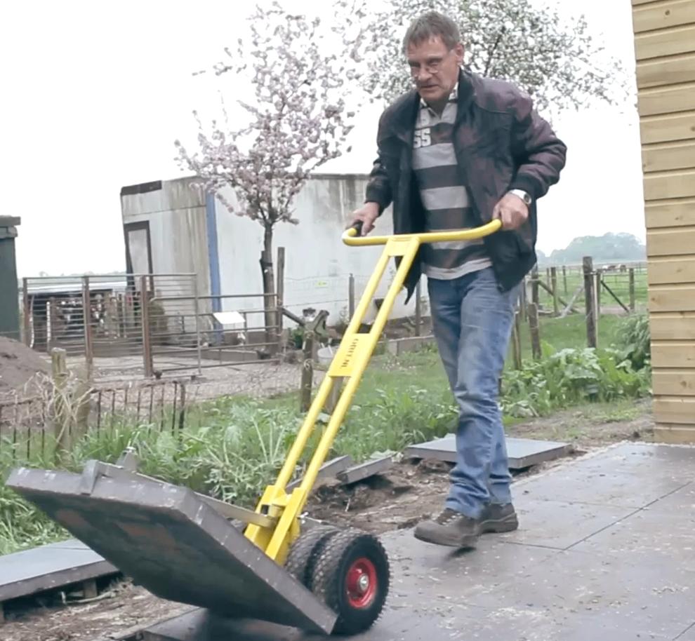 tegeldolly / tegelkar / tegeltiller, Tuin en Terras, Tegels en Klinkers, Nieuw, Overige typen, Ophalen
