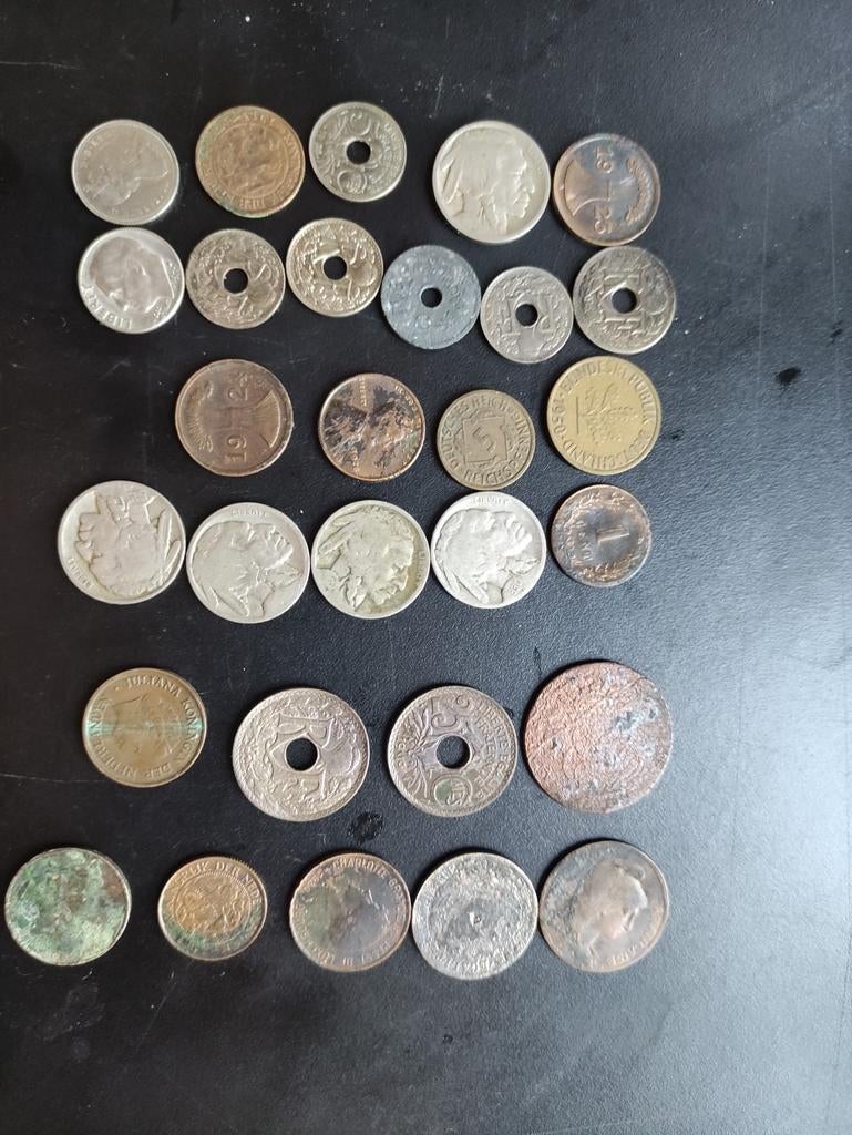 Pièces de monnaie ancienne, Enlèvement