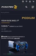 UNIEKE "Fanatec" DD1 m.o.z. F1 en V3. voor PC/Xbox en PS 4/5, Ophalen of Verzenden, Zo goed als nieuw, Controller, PlayStation 4