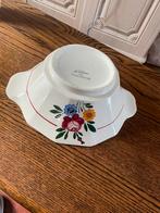 Plat creux vintage Sarreguemines Chatenois–Faïence française, Maison & Meubles, Cuisine | Vaisselle, Enlèvement ou Envoi, Utilisé