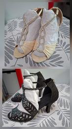 Sandales pointure 40, Beige, Enlèvement, Chaussures de danse, Porté