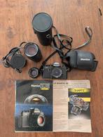 Mamiya ze + set met 3 lenzen, Audio, Tv en Foto, Ophalen of Verzenden