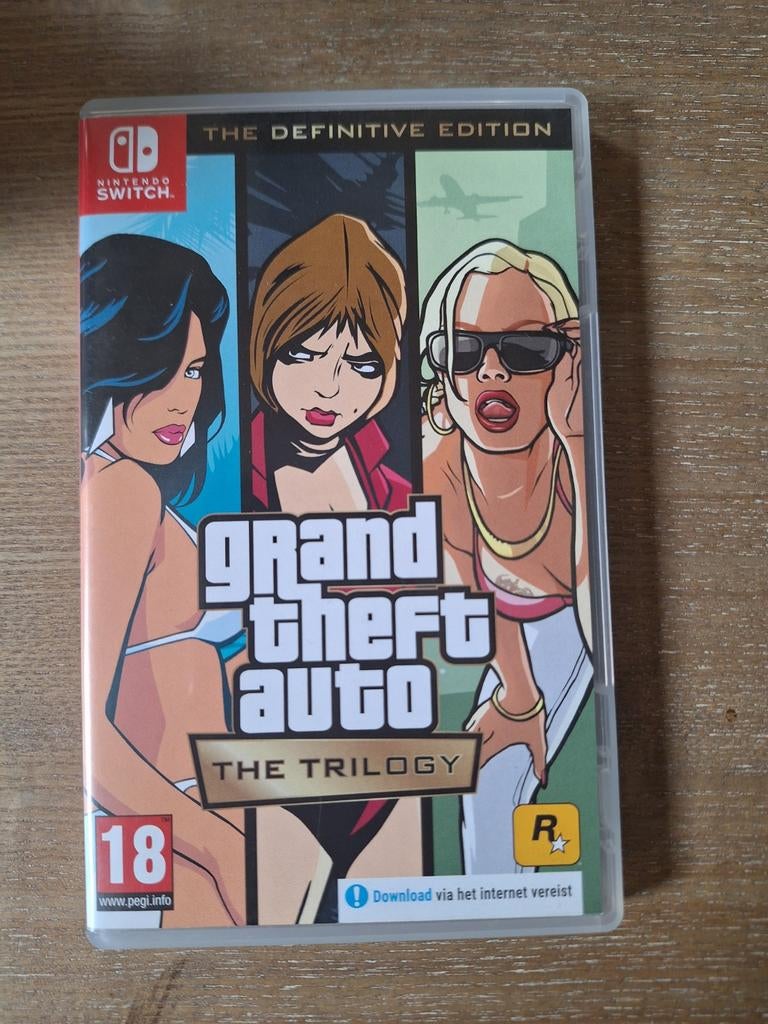 Grand Theft Auto: The Trilogy Definitive Edition, Consoles de jeu & Jeux vidéo, Enlèvement, Autres genres, À partir de 18 ans