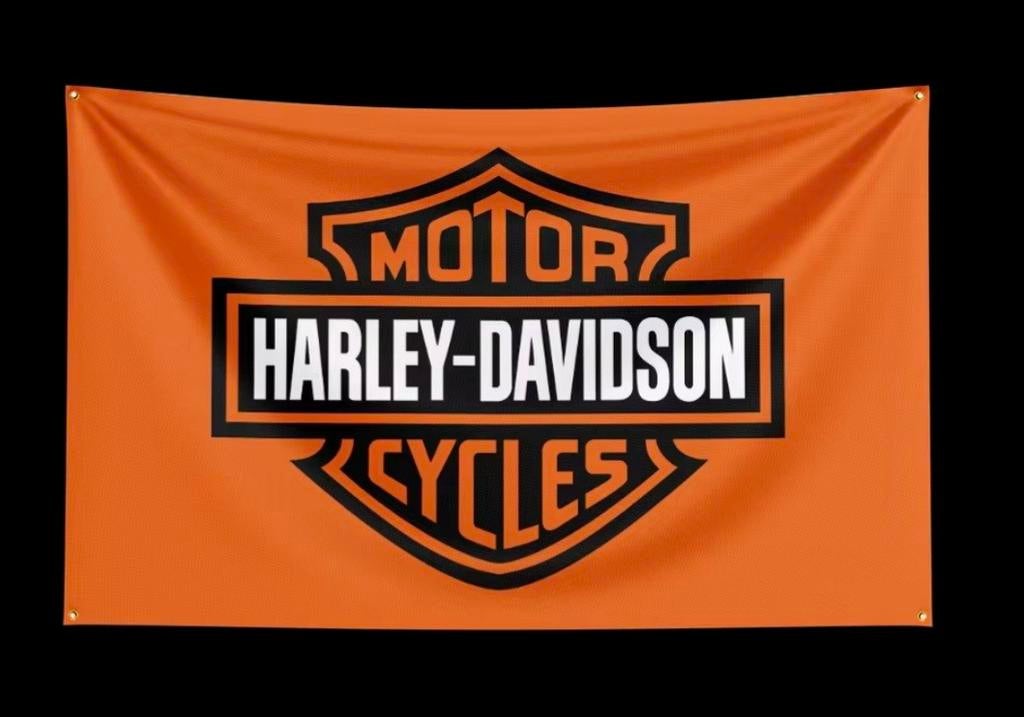 Vlag van Harley Davidson, Diversen, Vlaggen en Wimpels, Ophalen of Verzenden