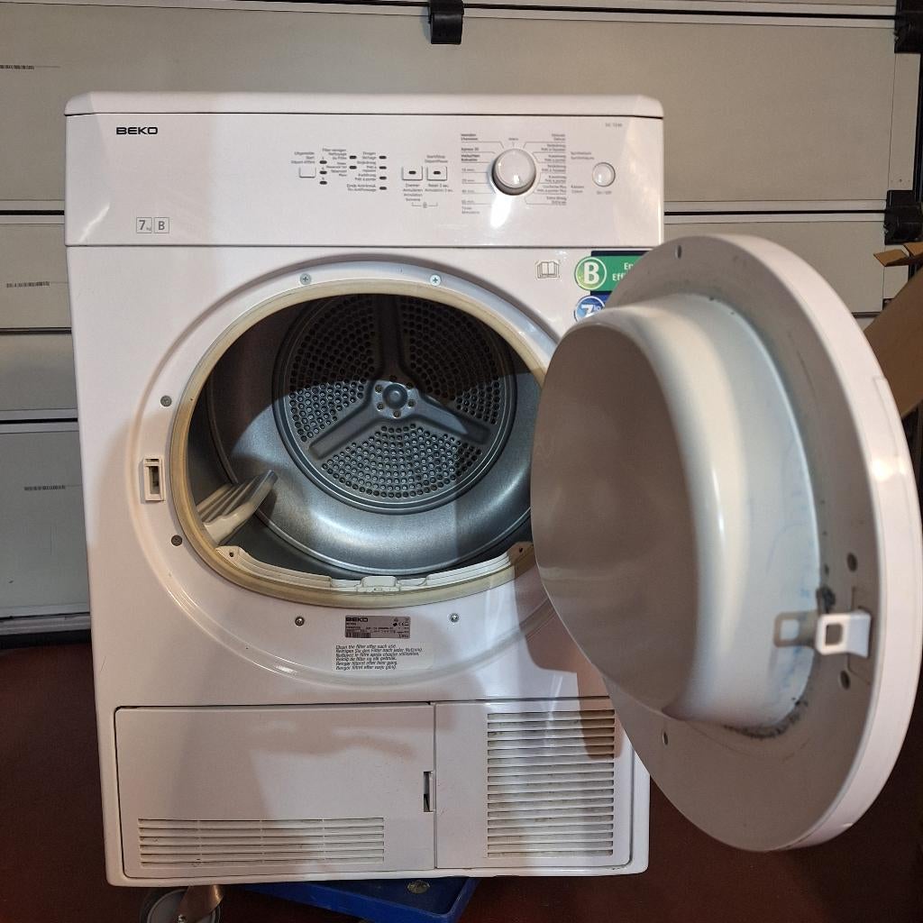 Droogkast., Electroménager, Sèche-linge, 6 à 8 kg, Enlèvement, Utilisé, Chargeur frontal