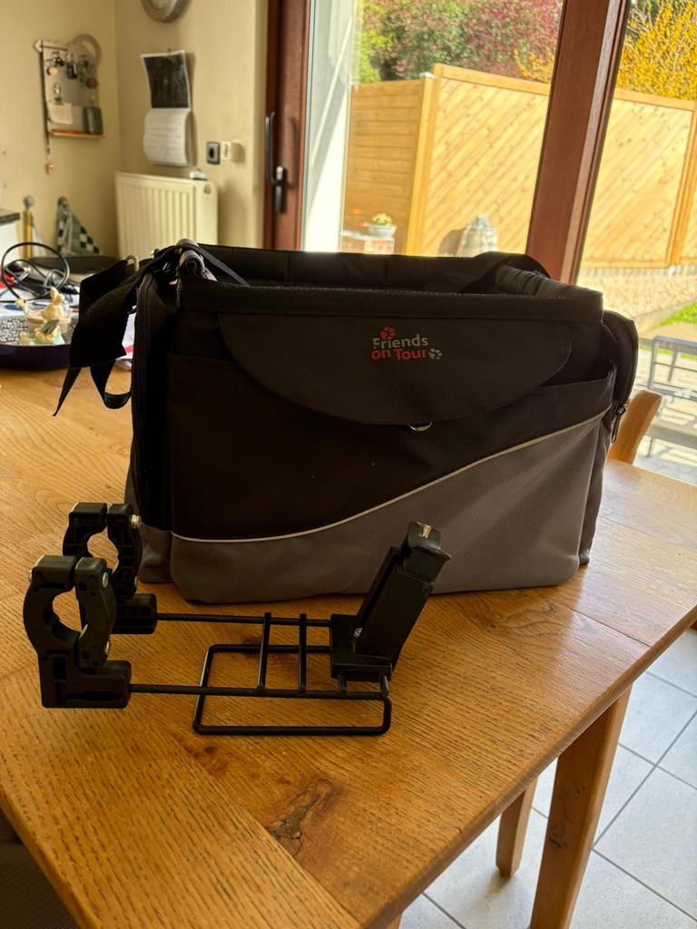 Trixie fietsmand voorop “Friends on Tour de luxe”, Ophalen, Gebruikt