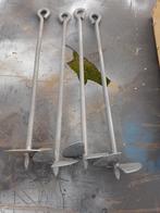 Dit zijn grondankers of draaiankers 4 stuk's, Enlèvement, Comme neuf