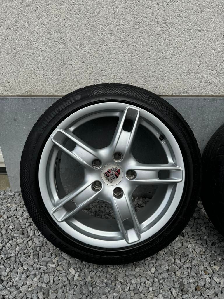 Jantes Porsche 987 Boxster, Autos : Pièces & Accessoires, Pneus & Jantes, Véhicule de tourisme, Pneus été, 18 pouces, Enlèvement