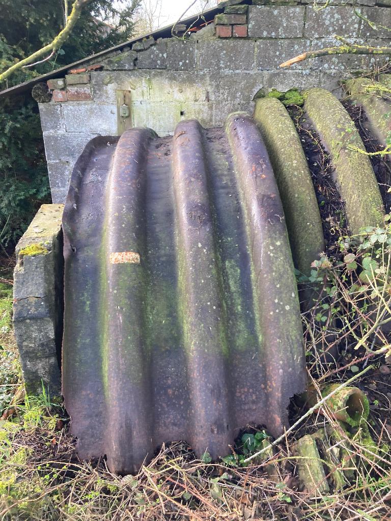 Engelse golfplaten wereldoorlog 1, Ophalen, Landmacht, Overige typen