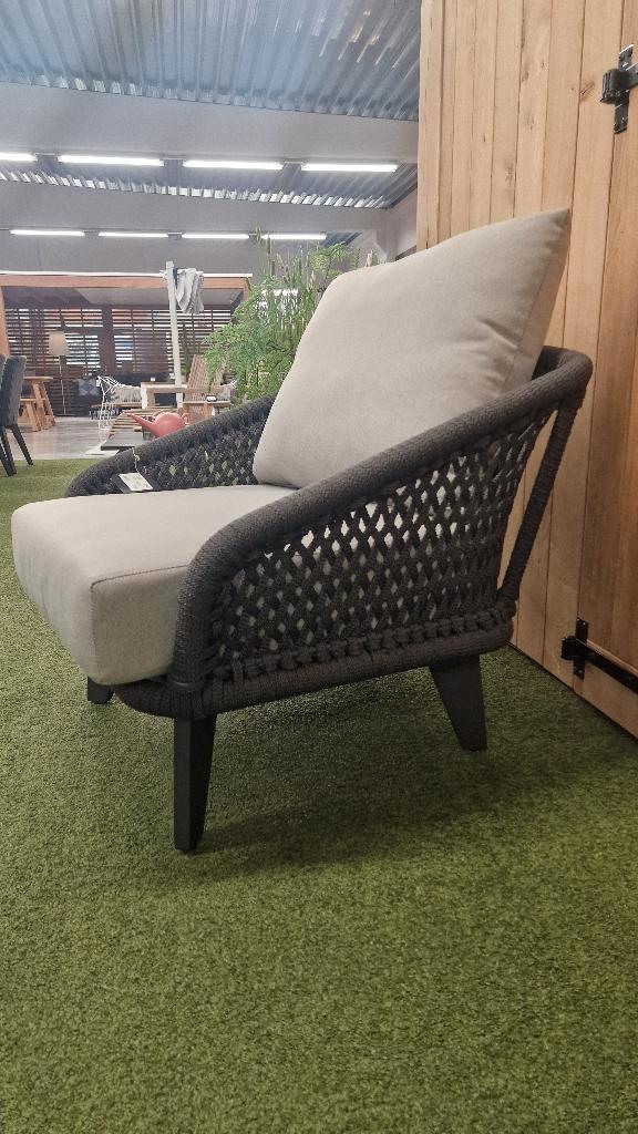 4SO Belize loungestoel – showroomkorting -50%, Jardin & Terrasse, Bancs de jardin, Neuf, Enlèvement