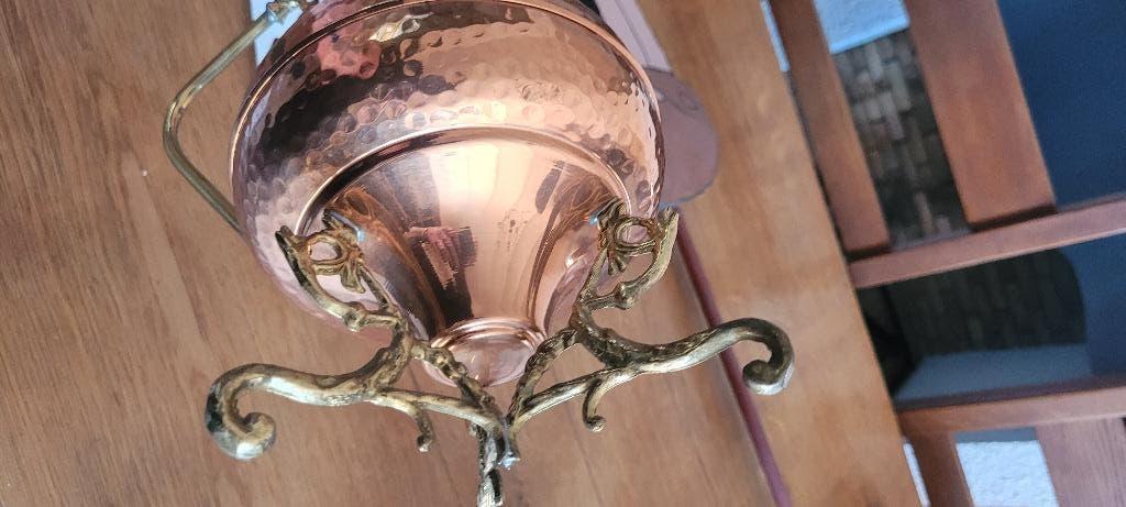 Decoratieve kan of theepot in oosterse stijl, Antiek en Kunst, Antiek | Brons en Koper, Koper, Ophalen
