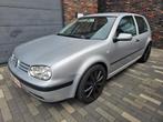 GOLF IV  1.4 16v - 2 eignr -106dKm - Airco - BLANCO gekeurd, Voorwielaandrijving, Stof, Zwart, 4 cilinders