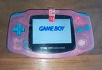 Game Boy Advance met IPS LCD pink Nintendo refurbished, Vanaf 7 jaar, Overige genres, Gekoppelde computers, Ophalen of Verzenden