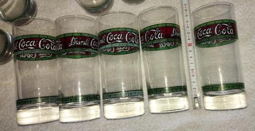 ECHTE vintage Coca Cola glazen uit de jaren '60, Collections, Vins, Comme neuf, France, Enlèvement