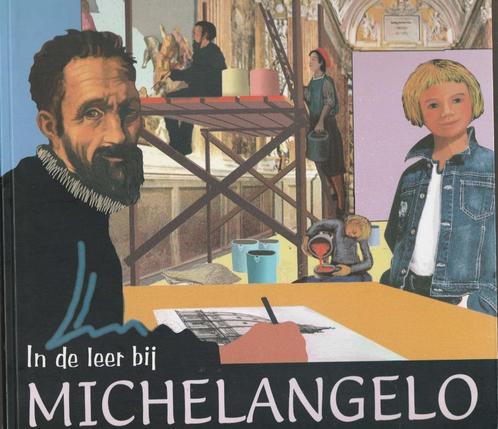 In de leer bij michelangelo - Irene Stellingwerff, Boeken, Kinderboeken | Jeugd | 10 tot 12 jaar, Zo goed als nieuw, Ophalen of Verzenden