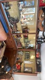 Grote vitrinekasten 2,80x 1,50m 40cm diep hoek kast, Huis en Inrichting, Kasten | Vitrinekasten, Ophalen, Gebruikt