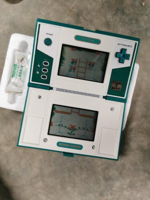 vintage Nintendo Game & Watch Green House - comme neuf en ve, Consoles de jeu & Jeux vidéo, Jeux | Nintendo Game Boy, Comme neuf