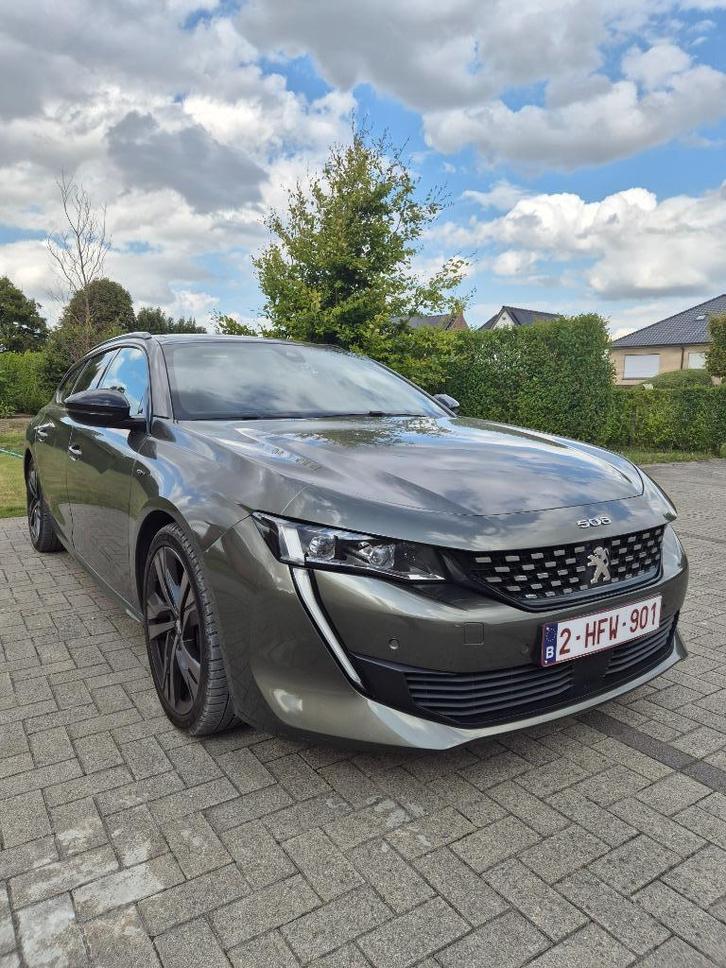 Peugeot 508 2.0 HDI GT line 180p.s., Auto's, Peugeot, Particulier, Lichtmetalen velgen, Trekhaak, Diesel, Euro 6, Break, 5 deurs