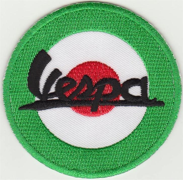 Vespa stoffen opstrijk patch embleem #10, Motoren, Accessoires | Overige, Nieuw, Verzenden