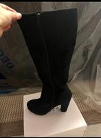 Mooie daim laarzen nieuw, Kleding | Dames, Ophalen, Hoge laarzen, Zwart, Nieuw