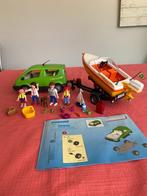 Playmobil family van met boottrailer (4144), Ophalen of Verzenden, Zo goed als nieuw