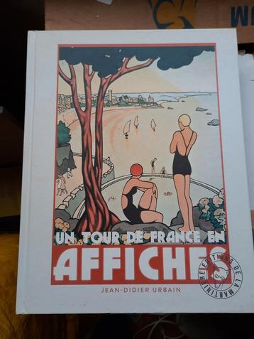Affiche d'un tour de France avec Jean-Didier Urbain 