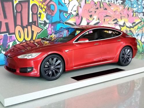 Tesla Model S Facelift LS-Collectibles 1/18 --nouveau--, Hobby & Loisirs créatifs, Voitures miniatures | 1:18, Neuf, Voiture, Autres marques