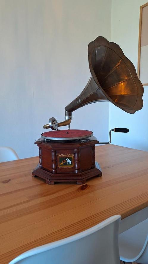 Gramophone Master's voice, Antiek en Kunst, Antiek | Tv's en Audio, Ophalen