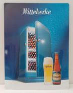 Reclamebord Wittekerke metaal 40cmx30cm NIEUW, Ophalen of Verzenden, Nieuw, Reclamebord