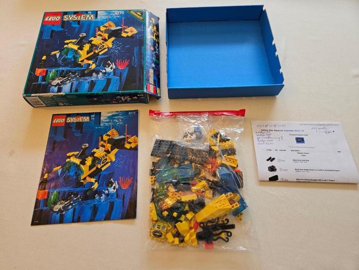 LEGO Aquazone Aquanauts 6175 Crystal Explorer Sub MET DOOS, Kinderen en Baby's, Speelgoed | Duplo en Lego, Zo goed als nieuw, Lego