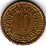 Joegoslavië : 10 Para 1990  KM#139  Ref 15011, Ophalen of Verzenden, Losse munt, Joegoslavië
