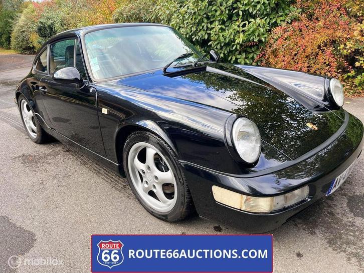 Porsche 964 Carrera 2 | 1990 | Route 66 Auctions, Auto's, Oldtimers, Bedrijf, Te koop, Porsche, Benzine, Overige carrosserie, Handgeschakeld