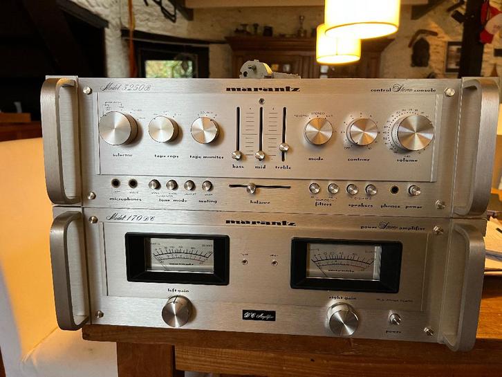 MARANTZ SET 3250B + 170DC kan uitgebreid getest worden, Audio, Tv en Foto, Versterkers en Ontvangers, Gebruikt, Stereo, 120 watt of meer