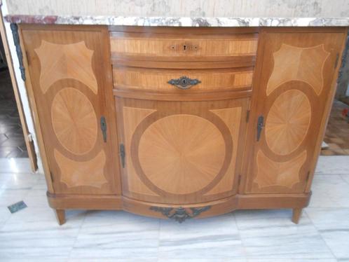 MARQUETTERIE BUFFET KAST KOOPJE !, Huis en Inrichting, Kasten | Buffetkasten, Met lade(s), Met deur(en), Overige houtsoorten, Overige materialen