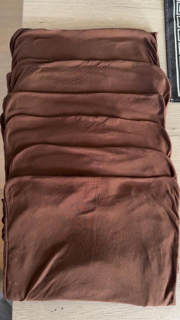 6 nieuwe overtrekken voor over stoelen, Tuin en Terras, Tuinmeubel-accessoires, Nieuw, Ophalen