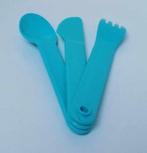 Tupperware™ « Bestek Trio » lichtblauw, Verzenden, Nieuw, Blauw, Overige typen