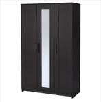 Kledingkast, Huis en Inrichting, Kasten | Kleerkasten, Ophalen, Gebruikt, 100 tot 150 cm, Kleur: zwart
