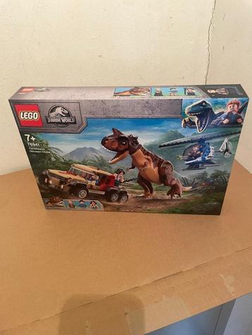 Lego 76941 The Jurassic Worls Carnotaurus Hunt Nieuw/N