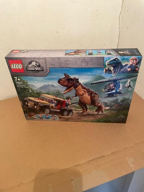 Lego 76941 La chasse du Carnotaurus Jurassic Worls Nouveau/N, Enfants & Bébés, Jouets | Duplo & Lego, Neuf, Lego, Ensemble complet