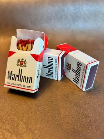 Marlboro luciferdoosjes (1987) – Verzamelobject! beschikbaar voor biedingen