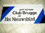 Club Brugge , oude sticker, Ophalen of Verzenden