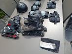 skeelers en toebehoren, Sport en Fitness, Skeelers, Ophalen, Gebruikt, Heren, Inline skates 4 wielen