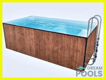Polyester Glasvezel Zwembaden Vrijstaande Tuin Zwembad 4,50m beschikbaar voor biedingen