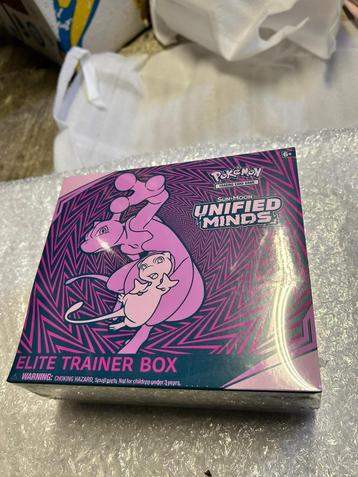 pokemon Unified Minds Elite Trainer Box EN beschikbaar voor biedingen