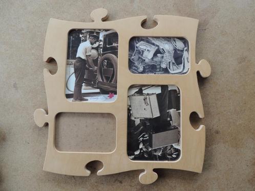Cadre en forme de puzzle 2, Huis en Inrichting, Woonaccessoires | Lijsten, Hout, Ophalen