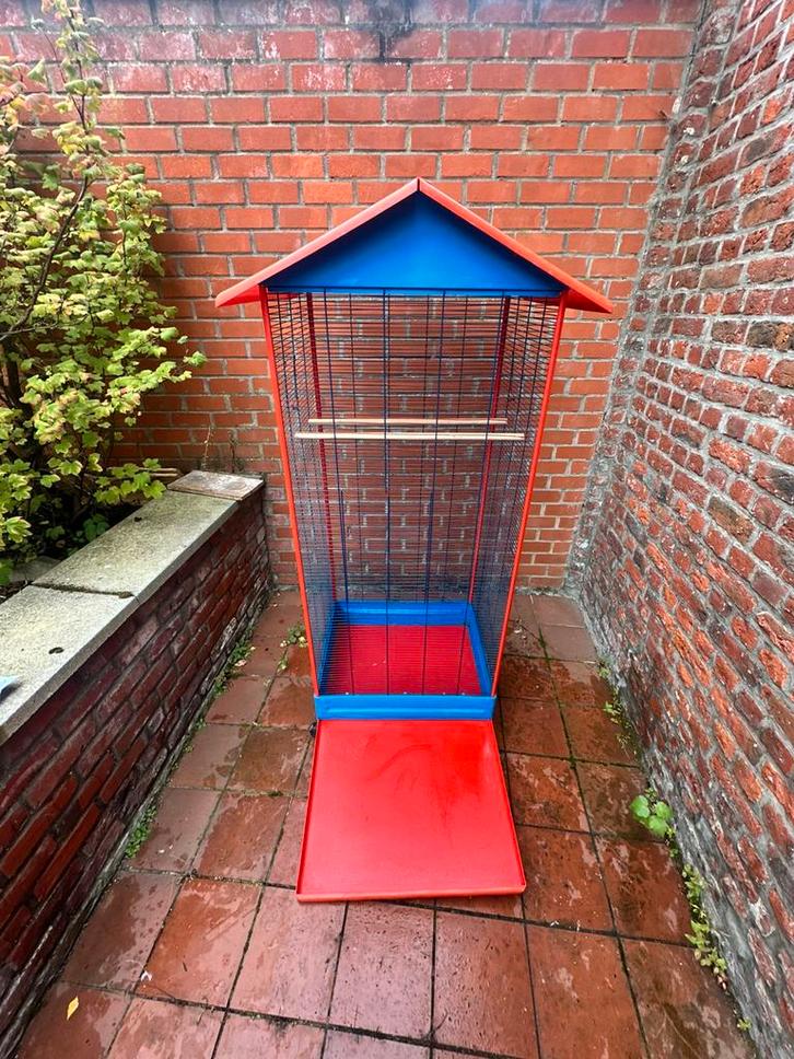 Voliere comme neuf, Dieren en Toebehoren, Vogels | Hokken en Kooien, Ophalen